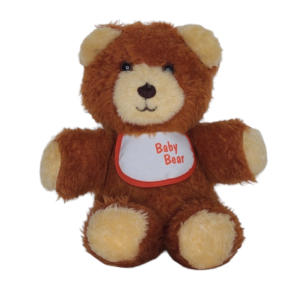 Fisher Price Vintage 1984 Plush Stuffed Baby Bear 11" 970